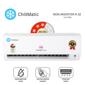 VDG ChillMatic 1.5 Ton 3 Star Non-Inverter AC